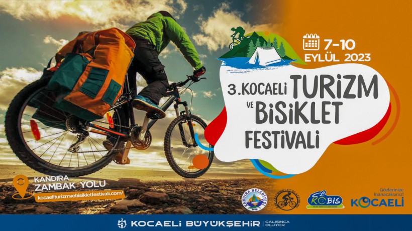 3. Kocaeli Turizm ve Bisiklet Festivali’ne 68 bin kişi başvurdu