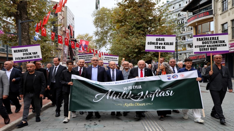 Ahiliğin emek ve ahlak mirası Kocaeli’de yaşatıldı