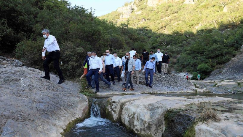 Başkan Büyükakın’dan Ballıkayalar Tabiat Parkı’na özel ilgi