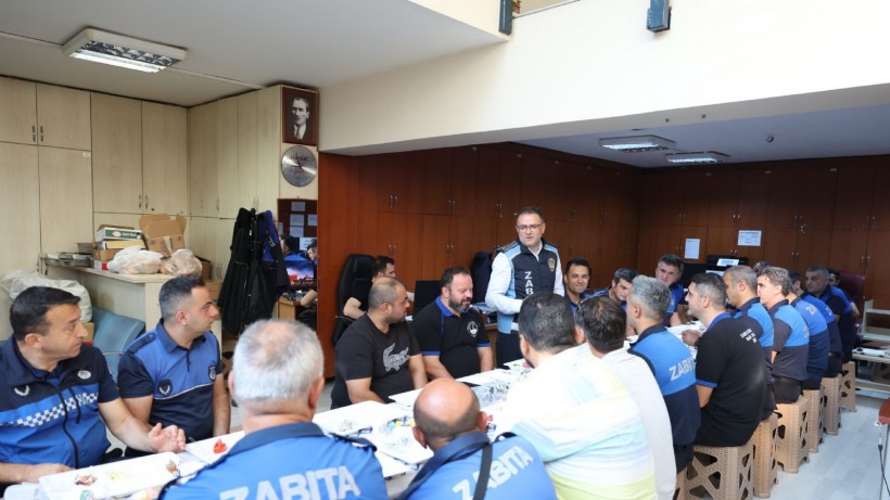 Başkan Gökçe´den Zabıta Teşkilatına Teşekkür