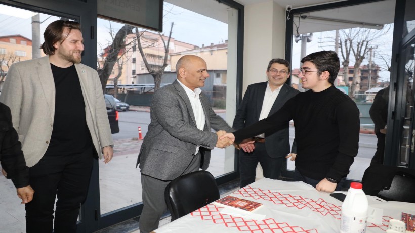 Başkan Söğüt, TÜGVA’lı gençlerle buluştu