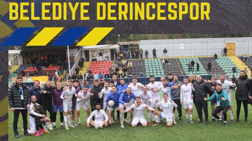 Belediye Derincespor Ağrıspor'a 5 gol attı