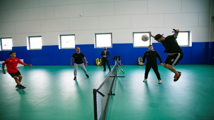 Büyükşehir’den Bahar Spor Şöleni ve Ayak Tenisi Turnuvası