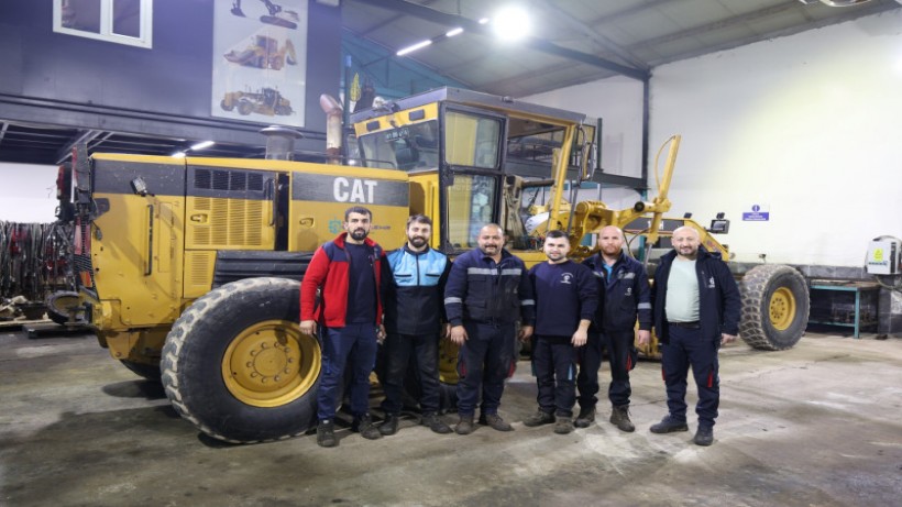 Büyükşehir’in bu atölyesi saat gibi işliyor