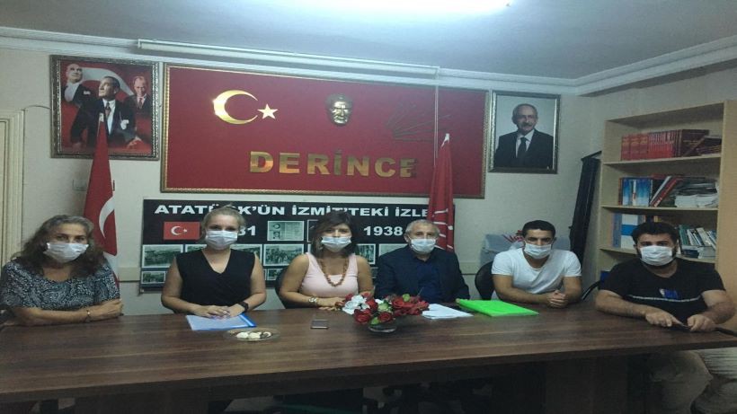 CHP Derince’de Eğitim Komisyonu kuruldu