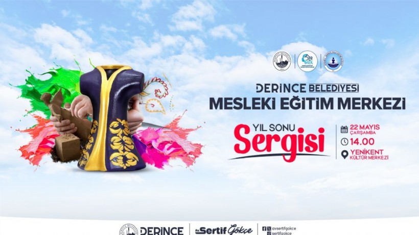 DER-MEK Ailesi Yıl Sonu Sergisi´ne Hazır