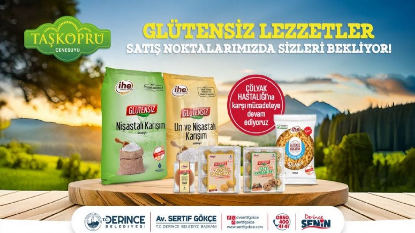 Derince´de Glütensiz Yaşama Büyük Kolaylık Derince´de Glütensiz Yaşama Büyük Kolaylık