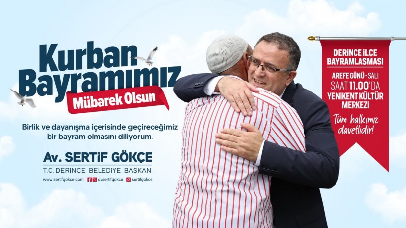 Derince´de Kent Bayramlaşması Arefe Günü