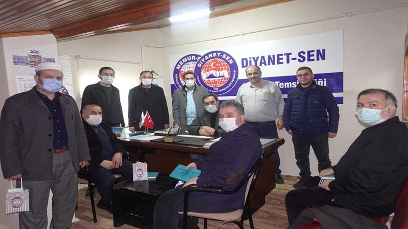 Derince Diyanet Sen’e ziyaretler sürüyor