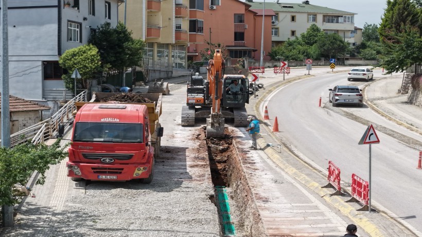 Derince’nin altyapısı güçleniyor