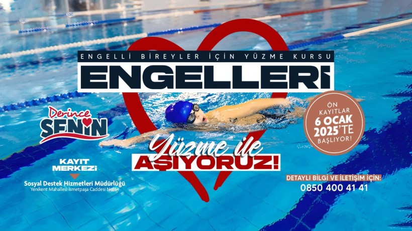 "Engelleri Yüzme ile Aşıyoruz" Projesi Başlıyor