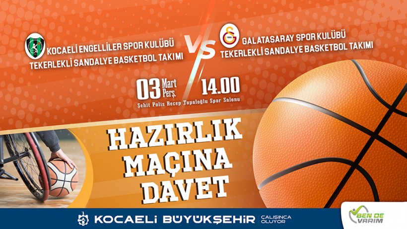 Engelsiz Basketbol Kocaeli’de