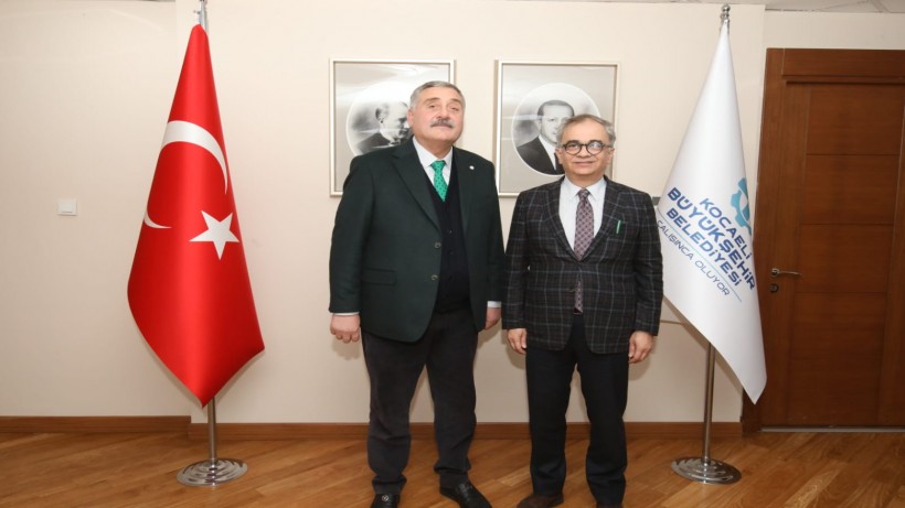 Erzurumlular Vakfı heyeti Baraçlı ile bir araya geldi