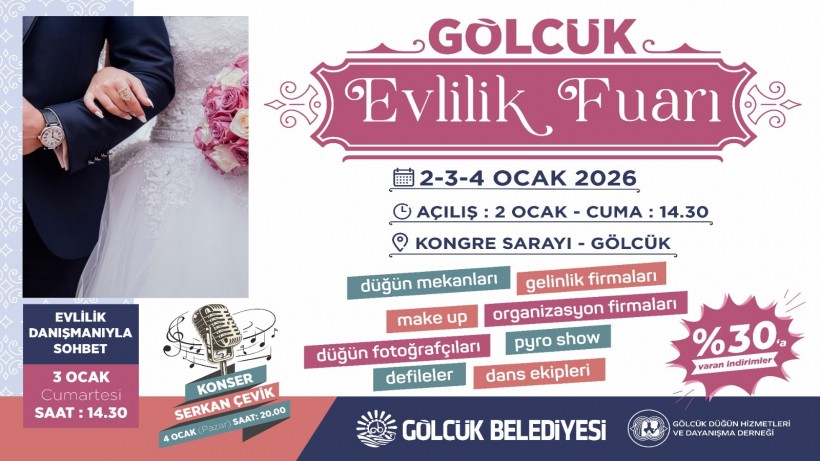Gölcük'te Yeni Evlenecek Çiftler Bu Fuar Sizin İçin