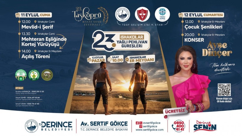 İshakçılar´da Festival Heyecanı Başlıyor