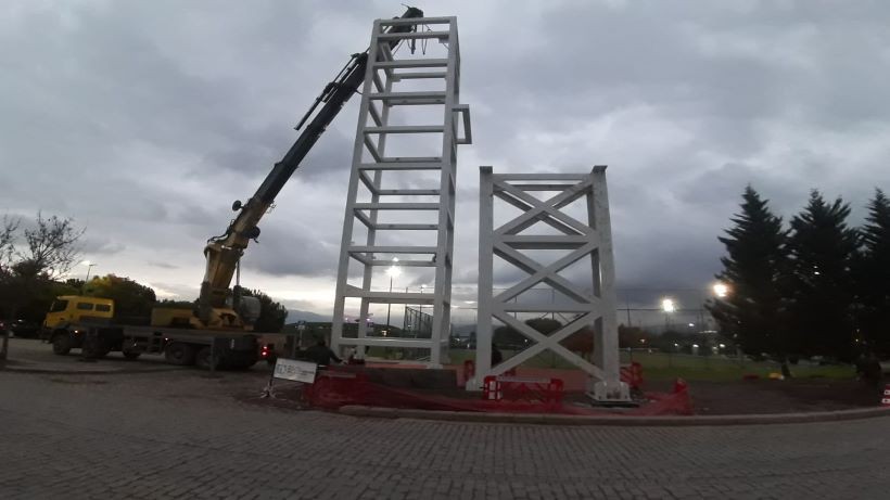 Kocaeli Kongre Merkezi üstgeçidi yılsonuna hazır