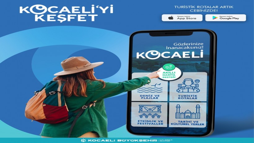 Kocaeli’nin turist mobil uygulaması