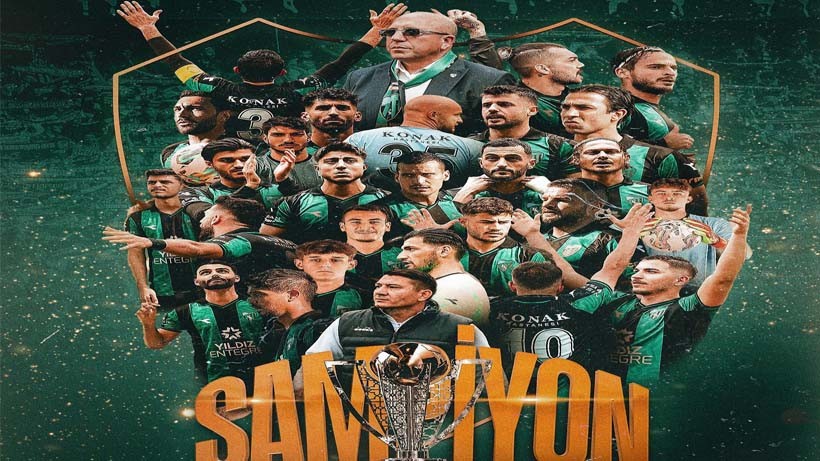 Kocaelispor Şampiyon