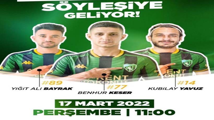 Kocaelispor’un yıldızları Derincede öğrencilerle buluşacak