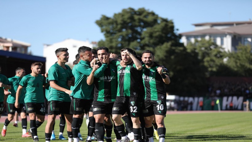 Kocaelispor Uşak'tan 3 puanı 3 golle aldı