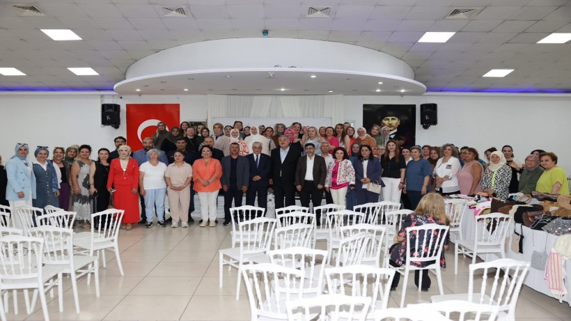 KÖRFEZ'DE KADIN EMEĞİNE BÜYÜK DESTEK