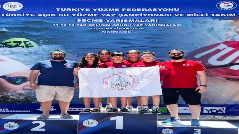 Körfezli genç yüzücüler milli takıma seçildiler