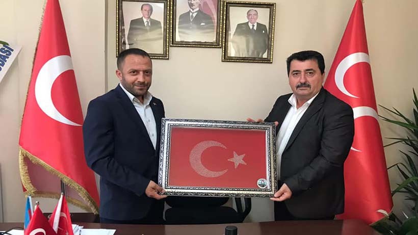 MHP’li Sayar’a Erzurumlulardan ziyaret