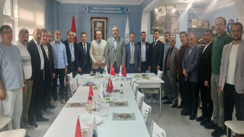 Müdür Aydın’dan Erzurumlular Vakfı’na iade-i ziyaret