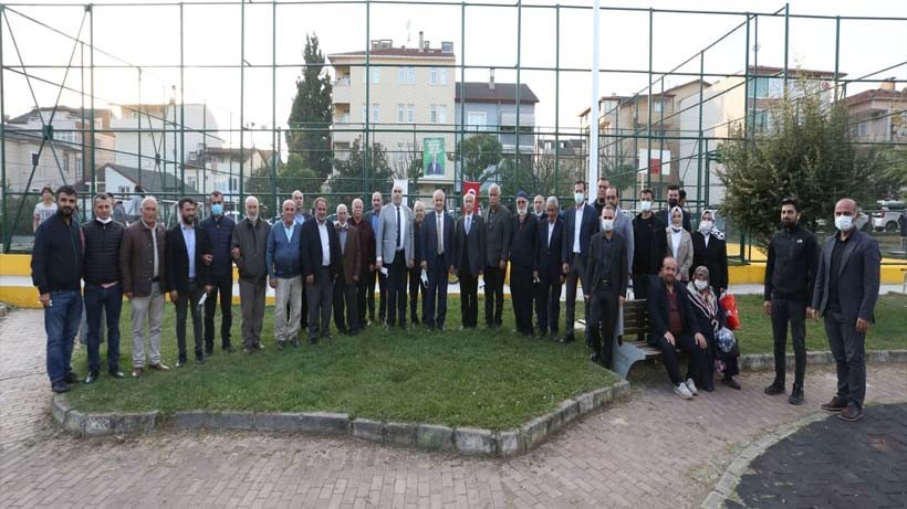 Muhtar Ali Keleş Parkı açıldı