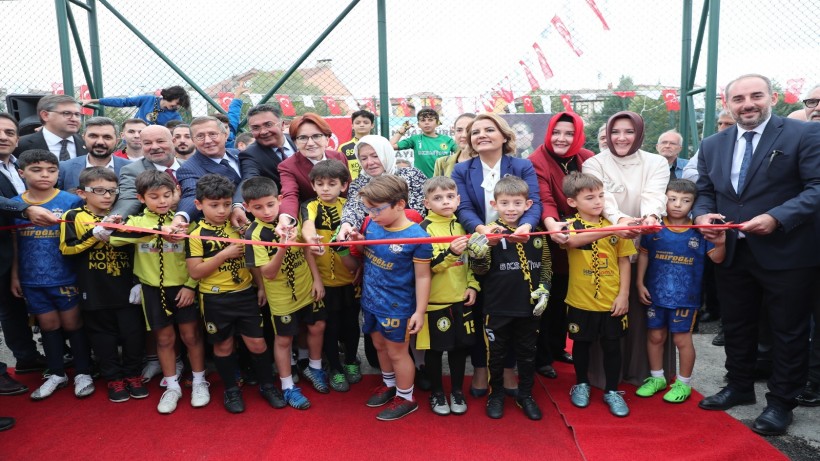 Nihat Gürer Spor Tesisleri, İYİ Parti Genel Başkanı Akşener’in katılımıyla açıldı