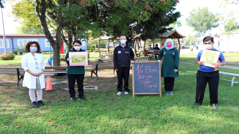 Özel öğrenciler gıda israfına dikkat çekti