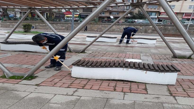 Seka Tünel üstünde çalışma