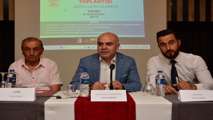 SÜRDÜRÜLEBİLİR TURİZM İÇİN BİRARAYA GELDİLER