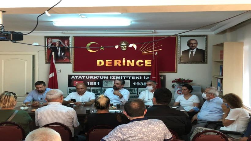 Tarhan’dan CHP Derince’ye ziyaret