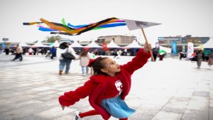 23 Nisan Çocuk Şenliği ilk günde büyük ilgi gördü;