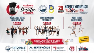 30 Ağustos Coşkusu Derince´de Yaşanacak