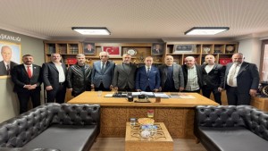 AK Parti Derince'den MHP'ye ziyaret