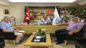 Ayhan Aksoy'dan Başkanvekili Yalçın'a ziyaret