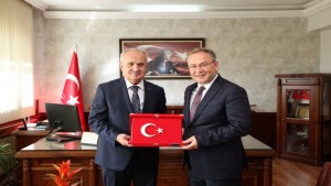Başkan Aygün’den Kaymakam Demirelli’ye Hayırlı Olsun Ziyareti