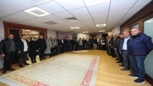 Başkan Büyükakın, kongresini tamamlayan ilçe başkanlarını kabul etti
