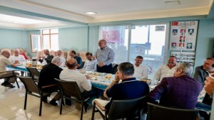 Başkan Söğüt, Hereke Gümüşhaneliler Derneği’ne Misafir Oldu