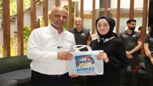 Başkan Söğüt, personelle bayramlaştı