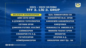 Belediye Derincespor 3'üncü Grup’ta