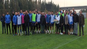 BELEDİYESPOR'DA YÖNETİM HOCAYA HAYIRLI OLSUN DEDİ