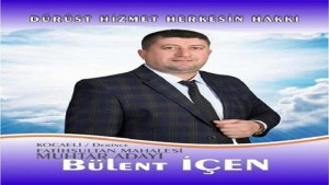 Bülent İçen Fatih Mahallesine Muhtar Adayı