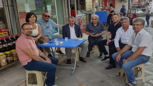 CHP'nin esnaf ziyaretine Sertif Gökçe'de katıldı