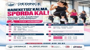 Derince’de Kadınlar Sporla Buluşuyor