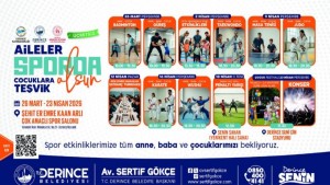 Derince'de Aileler ve Çocuklar Sporda Buluşuyor