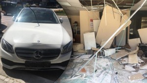 Derince'de Vergi dairesine araç girdi