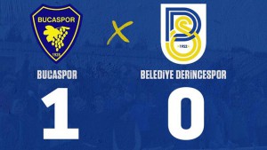 Derincespor İzmir'de kaybetti: 0-1